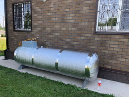 Монтаж газгольдера Спецгаз 2200 л в Королёве