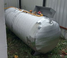 Монтаж газгольдера Спецгаз 1400 л в Королёве