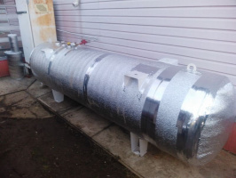 Монтаж газгольдера 2200 л в Королёве для частного дома
