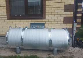 Монтаж газгольдера 1400 л для дома в Королёве