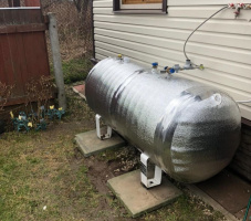 Автономная газификация в Королёве на базе газгольдера 1400 л